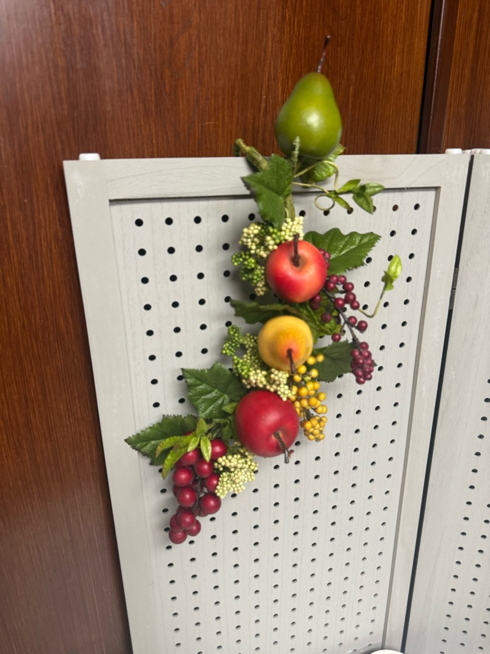 Home interiors Sonoma Villa Faux Fruits Garland or candle ring